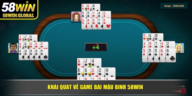 Khái quát về game bài mậu binh 58WIN