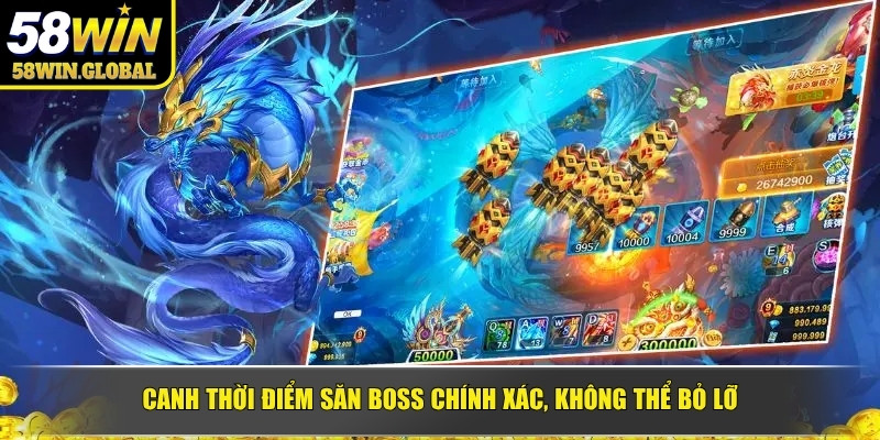 Canh thời điểm săn boss chính xác, không thể bỏ lỡ